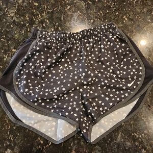 🖤 Black With White Stars Nike Dri Fit Shorts